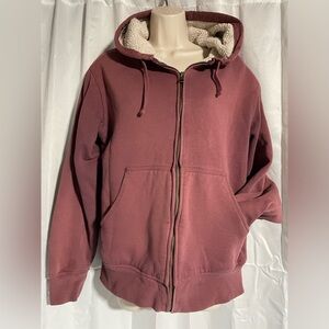 Weatherproof fleece shearing  lined sweatshirts size M